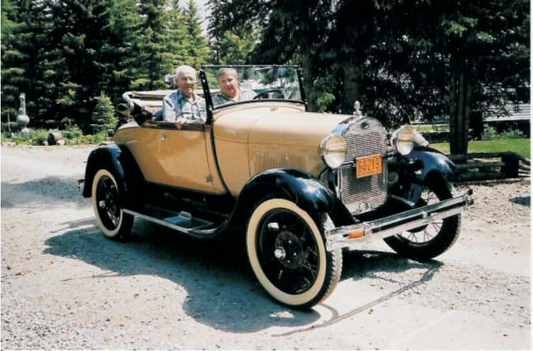 Our 1929 Model A Roadster - Sheila and Al Friesen