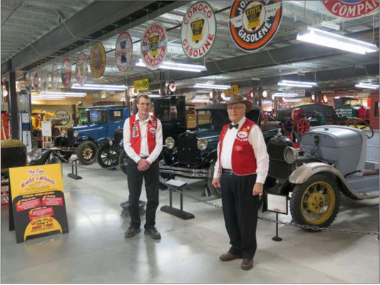 Heritage Park's 'Rust to Glory' Display at Gasoline Alley