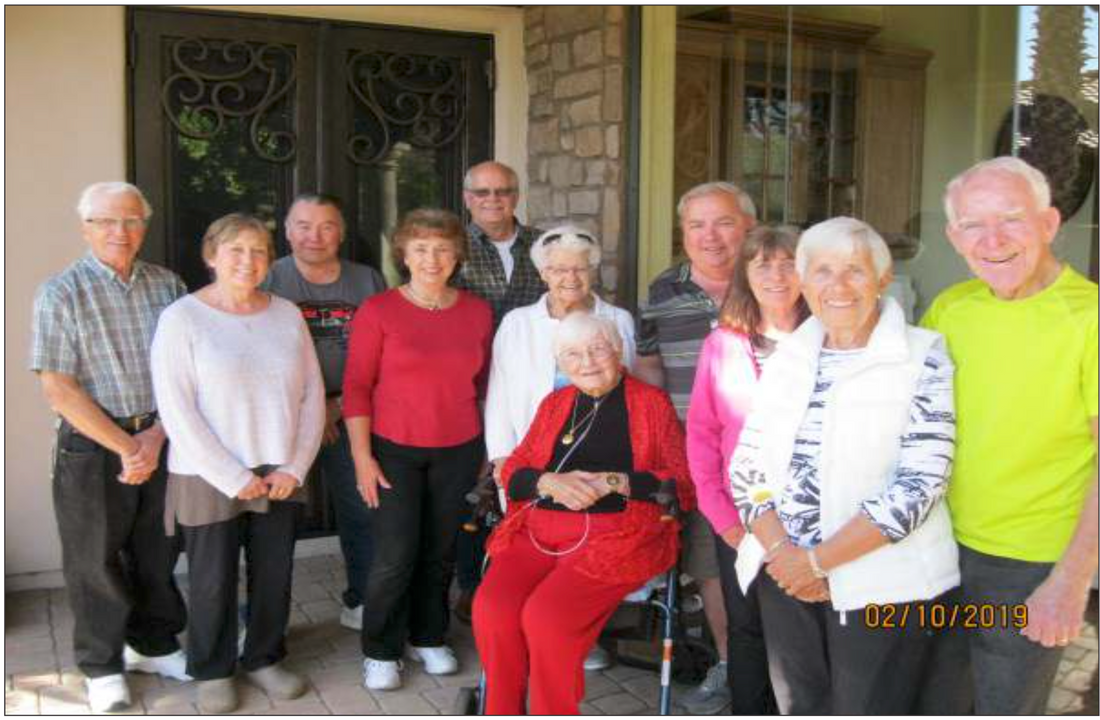SCMAFC Snowbirds meet in Fountain Hills, AZ