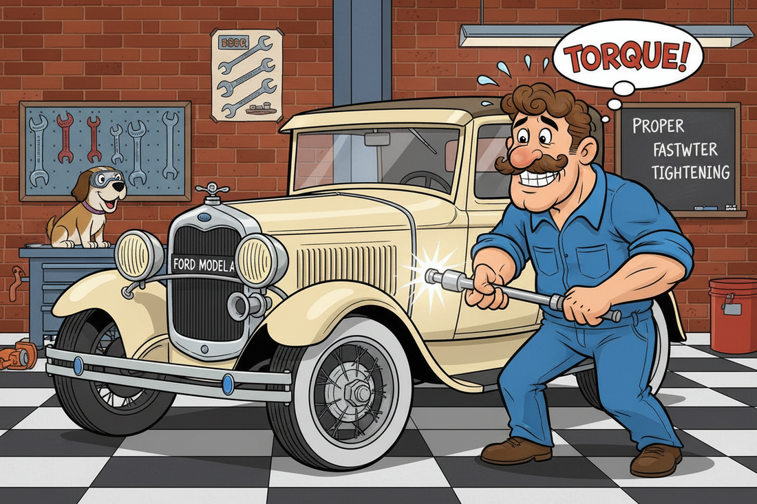 Torqueing Nuts and Bolts on Your Model A