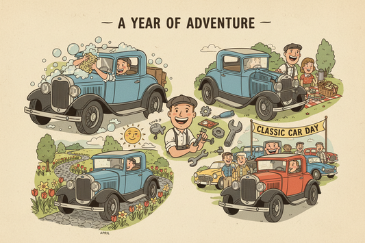 What did you do Model A related this Month?