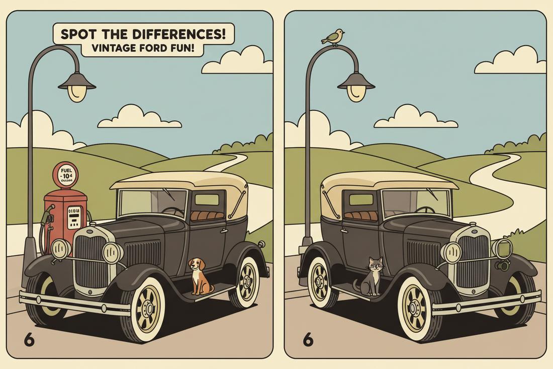 Can You Find What's Different?